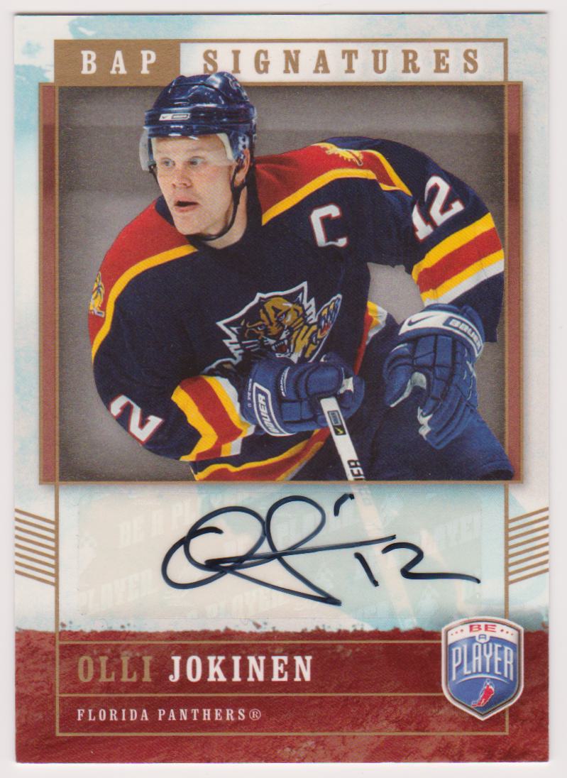 2006-07 Be A Player Signatures #OJ Olli Jokinen (image for) 2006-07 Be A Player Signatures #OJ Olli Jokinen