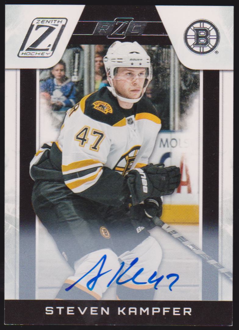 2010-11 Zenith #202 Steven Kampfer AUTO RC 533/999 (image for) 2010-11 Zenith #202 Steven Kampfer AUTO RC 533/999