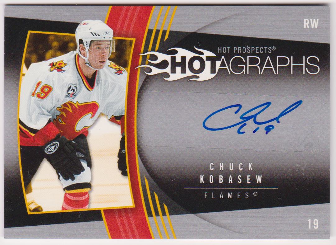 2006-07 Hot Prospects Hotagraphs #HKO Chuck Kobasew (image for) 2006-07 Hot Prospects Hotagraphs #HKO Chuck Kobasew