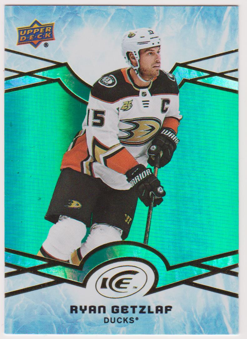2018-19 Upper Deck Ice Green #1 Ryan Getzlaf (image for) 2018-19 Upper Deck Ice Green #1 Ryan Getzlaf